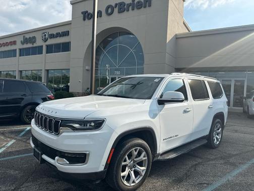 Bright White Clearcoat 2022 Jeep Wagoneer Series I