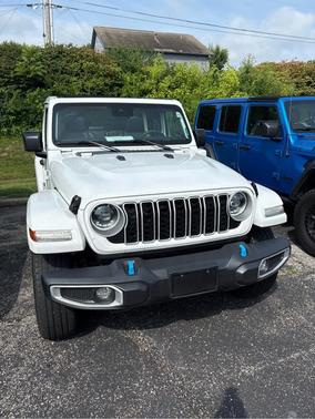 Bright White Clearcoat 2024 Jeep Wrangler 4xe Sahara