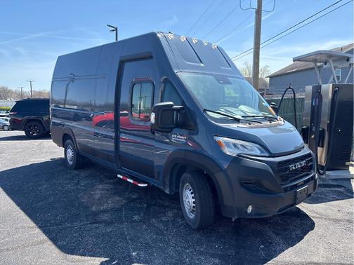 Blue 2024 RAM ProMaster 3500 Delivery Van BEV Base
