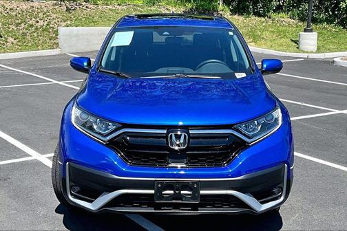 Blue 2022 Honda CR-V AWD EX