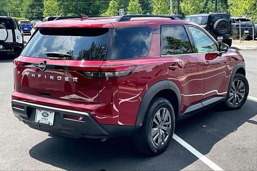 Scarlet Ember 2024 Nissan Pathfinder SV 4WD