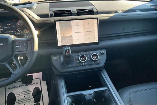 Carpathian Grey Metallic 2025 Land Rover Defender 110 P400 X-Dynamic SE