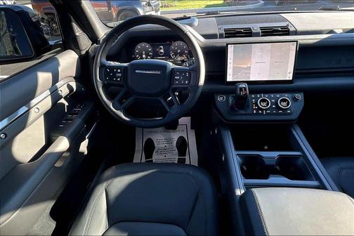 Carpathian Grey Metallic 2025 Land Rover Defender 110 P400 X-Dynamic SE