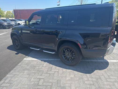 Santorini Black Metallic 2024 Land Rover Defender 130 P400 S