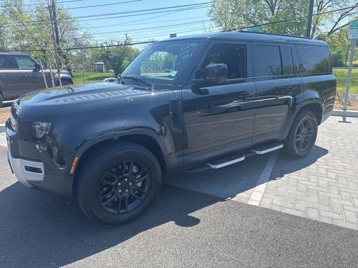 Santorini Black Metallic 2024 Land Rover Defender 130 P400 S