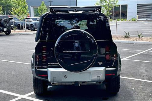 Santorini Black Metallic 2023 Land Rover Defender 110 Standard