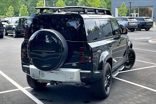 Santorini Black Metallic 2023 Land Rover Defender 110 Standard