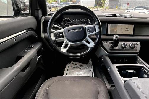 Santorini Black Metallic 2023 Land Rover Defender 110 Standard
