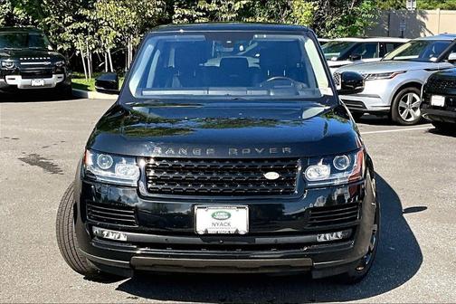 Santorini Black 2016 Land Rover Range Rover 5.0L Supercharged