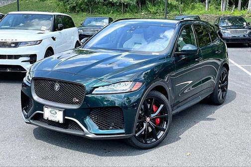 British Racing Green Gloss 2020 Jaguar F-PACE SVR P550 AWD Automatic