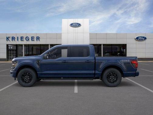 Blue Metallic 2025 Ford F-150 XLT