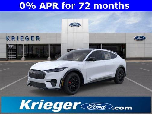 Star White Metallic Tri-Coat 2025 Ford Mustang Mach-E Premium SUV