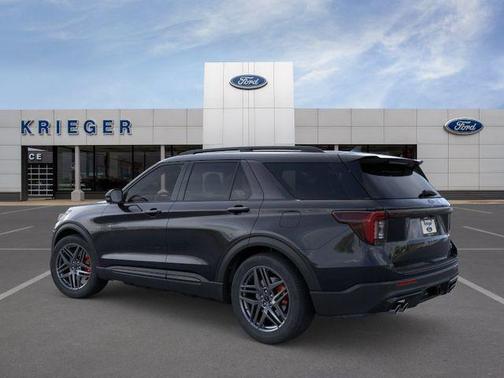 Agate Black Metallic 2026 Ford Explorer ST