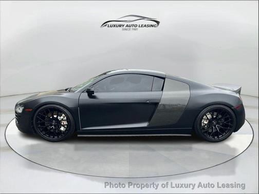 Matte Black 2015 Audi R8 4.2