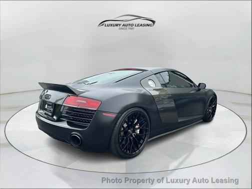 Matte Black 2015 Audi R8 4.2