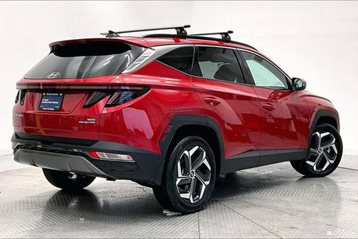 Red 2022 Hyundai TUCSON Limited