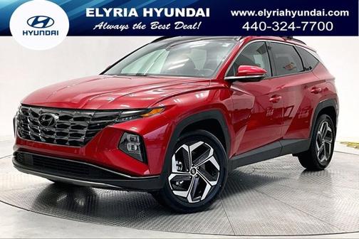 Red 2022 Hyundai TUCSON Limited