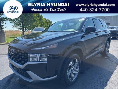 Black 2023 Hyundai SANTA FE SE