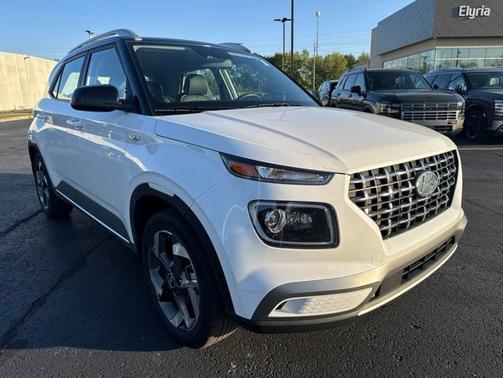 White 2023 Hyundai VENUE Limited