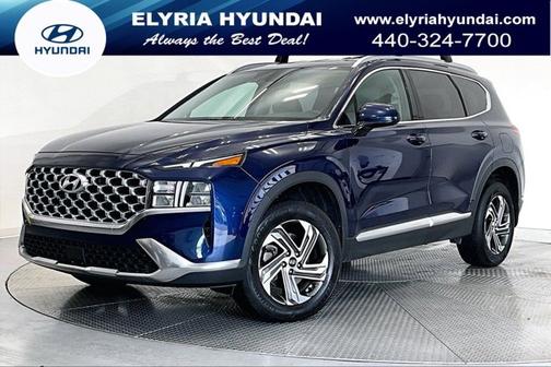 Blue 2022 Hyundai SANTA FE SEL