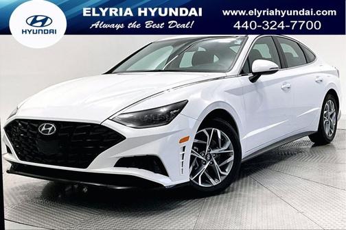 White 2023 Hyundai SONATA SEL