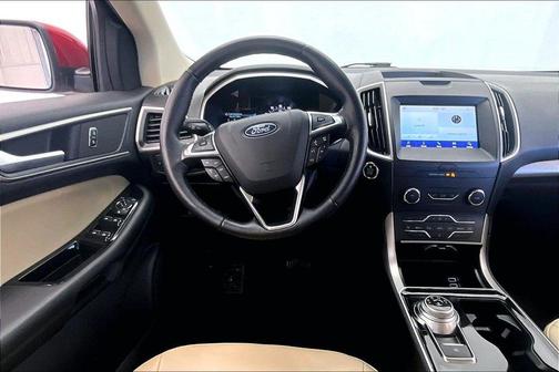 Red Metallic 2020 Ford Edge SEL