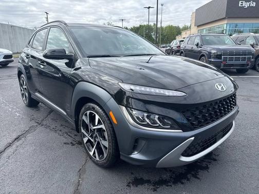 Black 2022 Hyundai KONA Limited