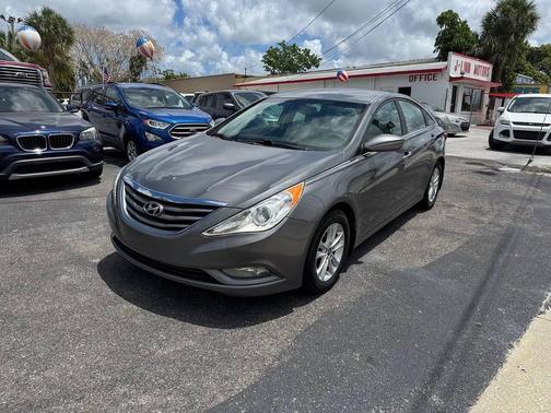 Harbor Gray Metallic 2013 Hyundai SONATA GLS