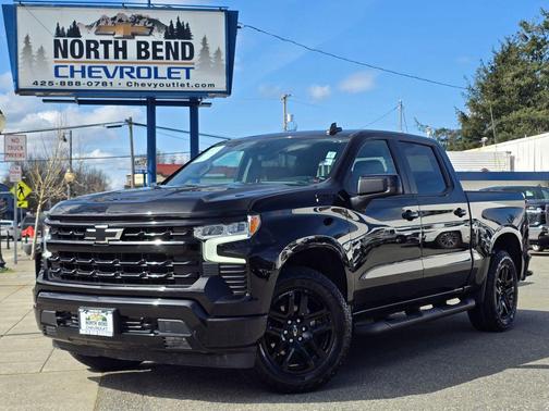 Black 2023 Chevrolet Silverado 1500 RST