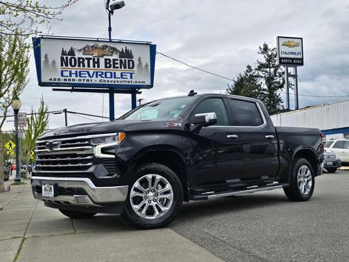 Black 2025 Chevrolet Silverado 1500 LTZ