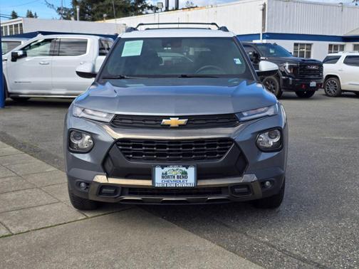 Satin Steel Metallic 2021 Chevrolet Trailblazer ACTIV