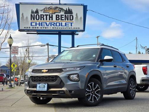 Satin Steel Metallic 2021 Chevrolet Trailblazer ACTIV