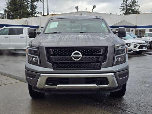 Gun Metallic 2021 Nissan Titan SV