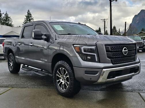 Gun Metallic 2021 Nissan Titan SV