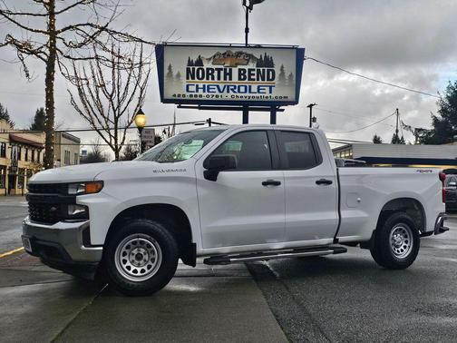 Summit White 2019 Chevrolet Silverado 1500 WT