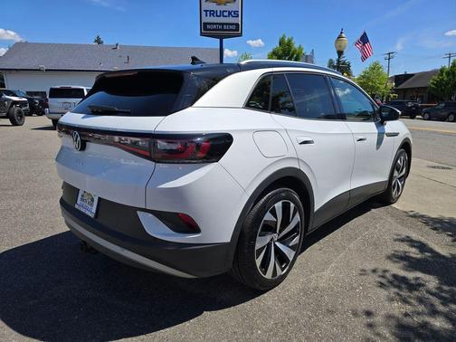 Glacier White 2021 Volkswagen ID.4 AWD Pro S