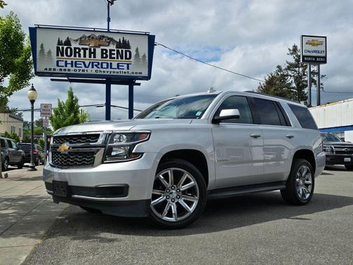 Silver Ice Metallic 2017 Chevrolet Tahoe LT