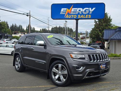 Granite Crystal Metallic Clearcoat 2014 Jeep Grand Cherokee Overland