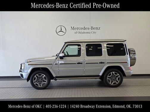 Iridium Silver 2025 Mercedes-Benz G-Class G 550 4MATIC