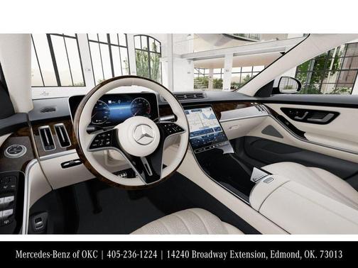 MANUFAKTUR Moonlight White Metallic 2026 Mercedes-Benz S-Class S 500 4MATIC