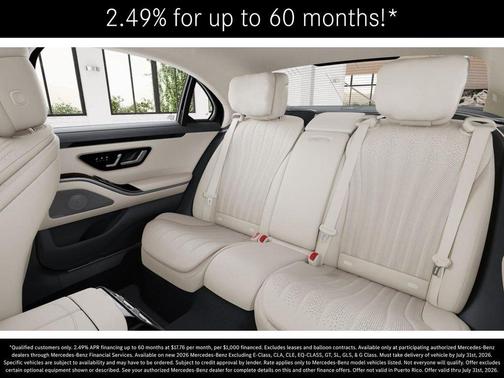 MANUFAKTUR Moonlight White Metallic 2026 Mercedes-Benz S-Class S 500 4MATIC