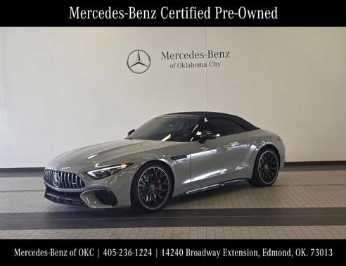 Alpine Gray 2022 Mercedes-Benz AMG SL 55 Base