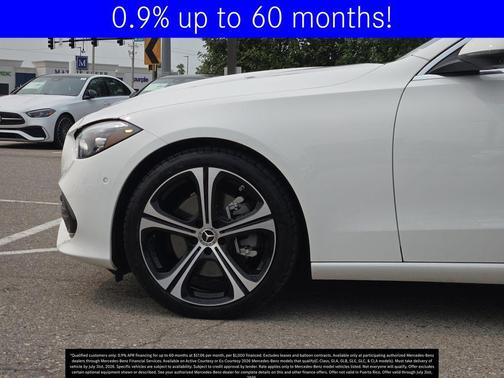 Polar White 2026 Mercedes-Benz C-Class C 300 4MATIC