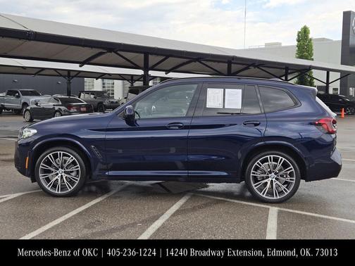 Tanzanite Blue II Metallic 2022 BMW X3 xDrive30i