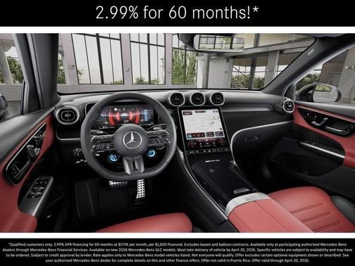 Polar White 2026 Mercedes-Benz AMG GLC 43 Base
