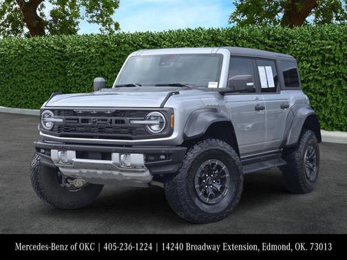 Iconic Silver Metallic 2023 Ford Bronco Raptor