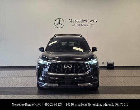 Mineral Black 2022 INFINITI QX60 AUTOGRAPH