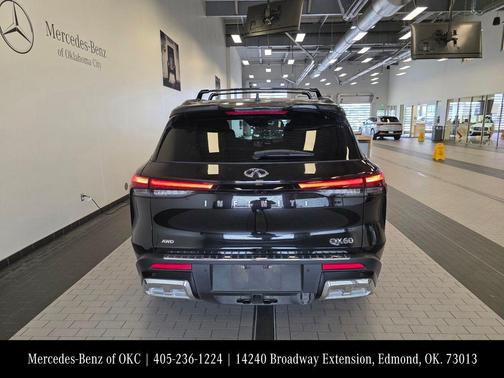 Mineral Black 2022 INFINITI QX60 AUTOGRAPH