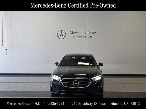 Obsidian Black Metallic 2025 Mercedes-Benz E-Class E 350 4MATIC