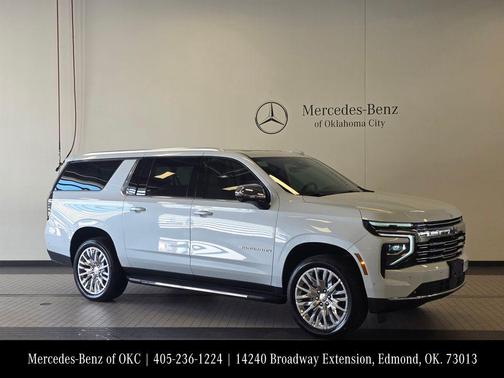 Polar White 2026 Chevrolet Suburban Premier